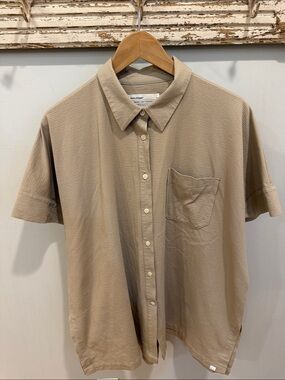 Ministry of Supply Hybrid Seersucker Shirt Size XL